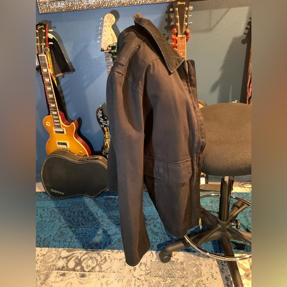 Old Navy black heavy jacket. Men’s XL jacket - Picture 12 of 14